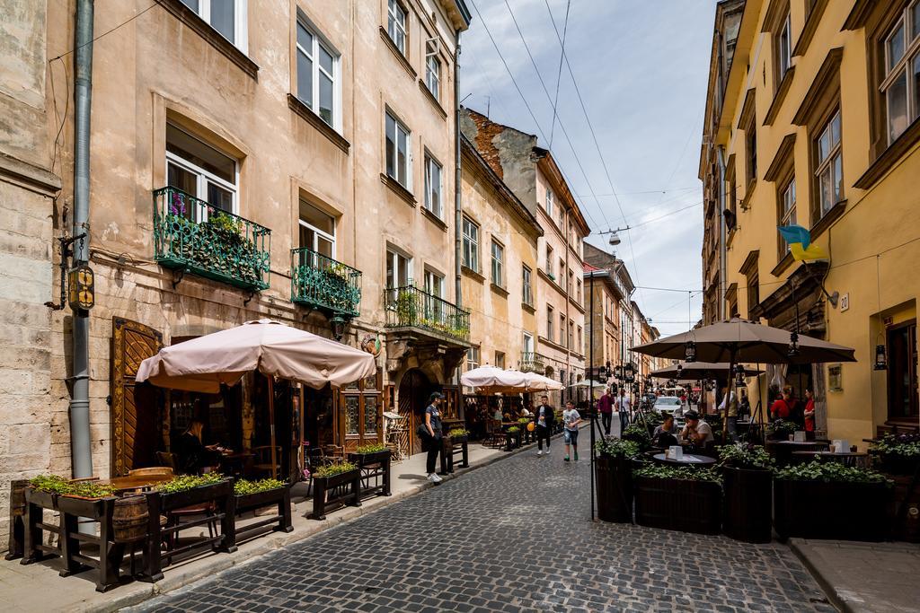 Nice Apartment Near Rynok Square Є Кондиціонер Світла Не Вимикали Lviv Exterior photo